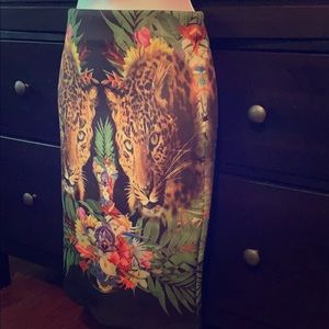 Fun cheetah skirt